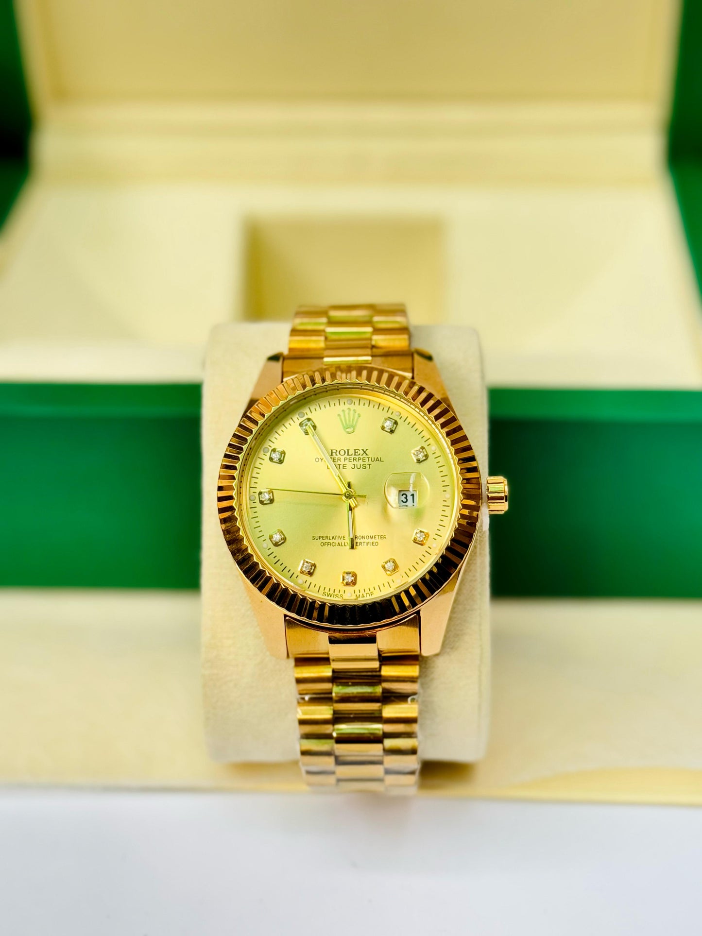 Premium Quality  LUXURY WATCH & DATE-ADJUST