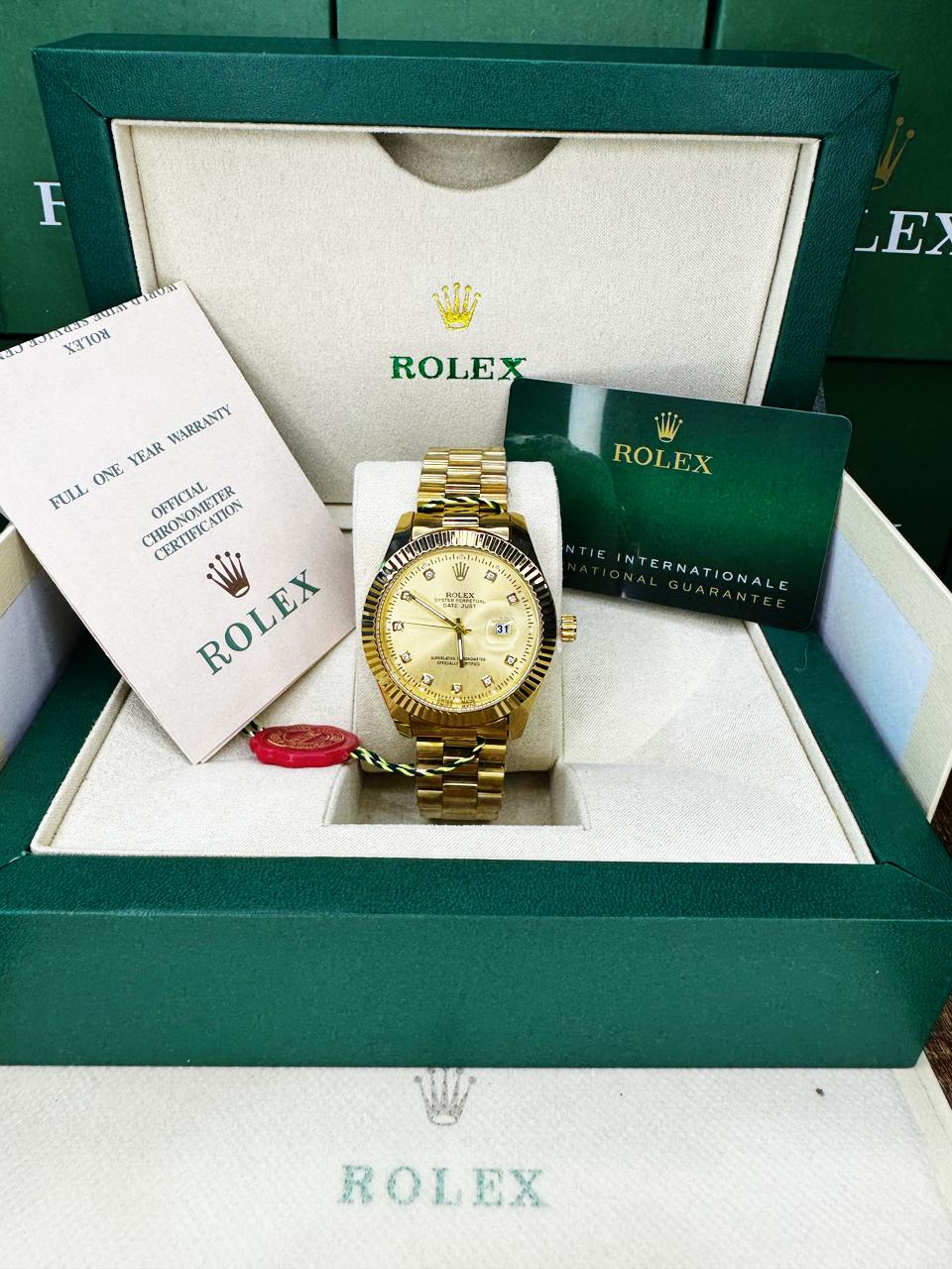 Premium Quality  LUXURY WATCH & DATE-ADJUST