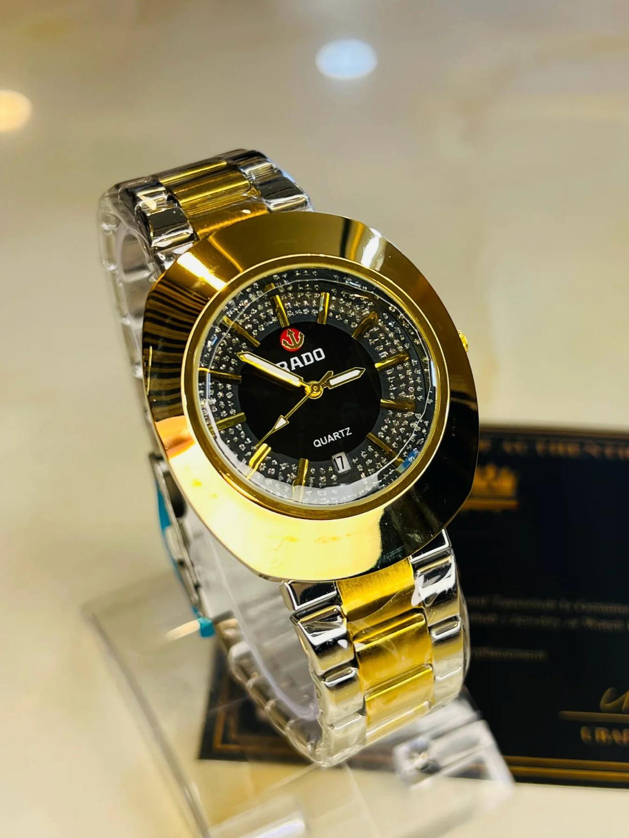 PREMIUM QUALITY WATCH WITH DATE AND DAY ADJUSTABLE