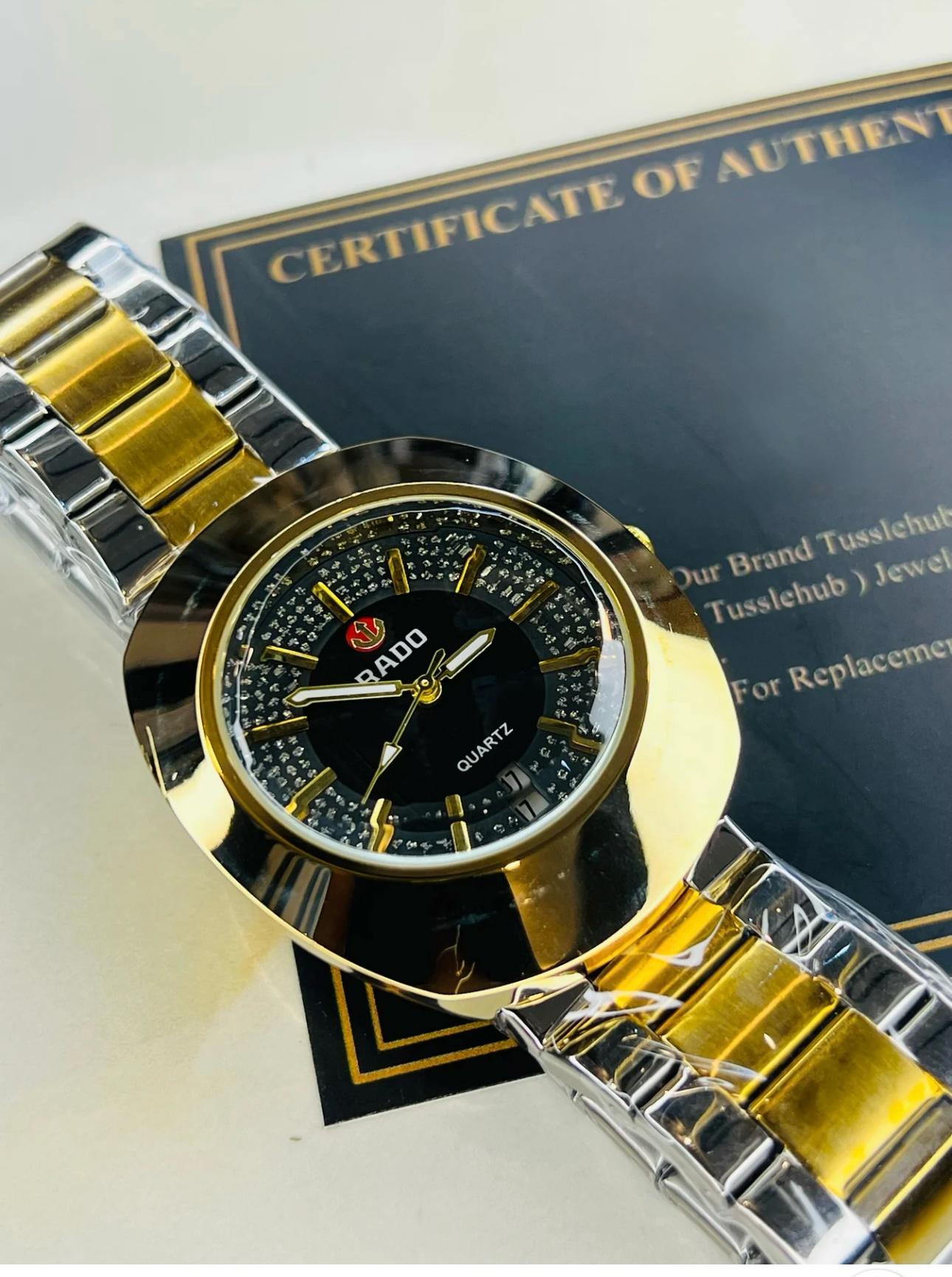 PREMIUM QUALITY WATCH WITH DATE AND DAY ADJUSTABLE