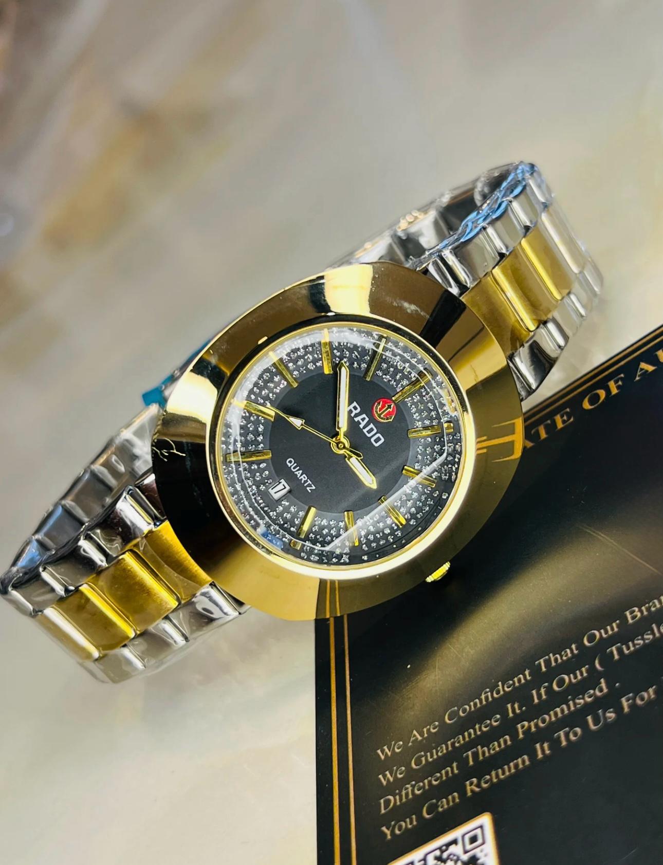 PREMIUM QUALITY WATCH WITH DATE AND DAY ADJUSTABLE
